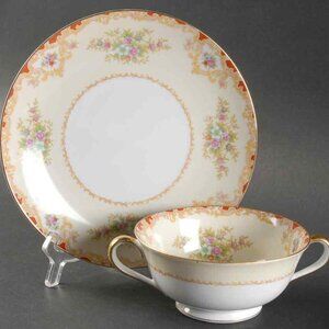 Noritake Hampton (582) Cream Soup & Saucer
